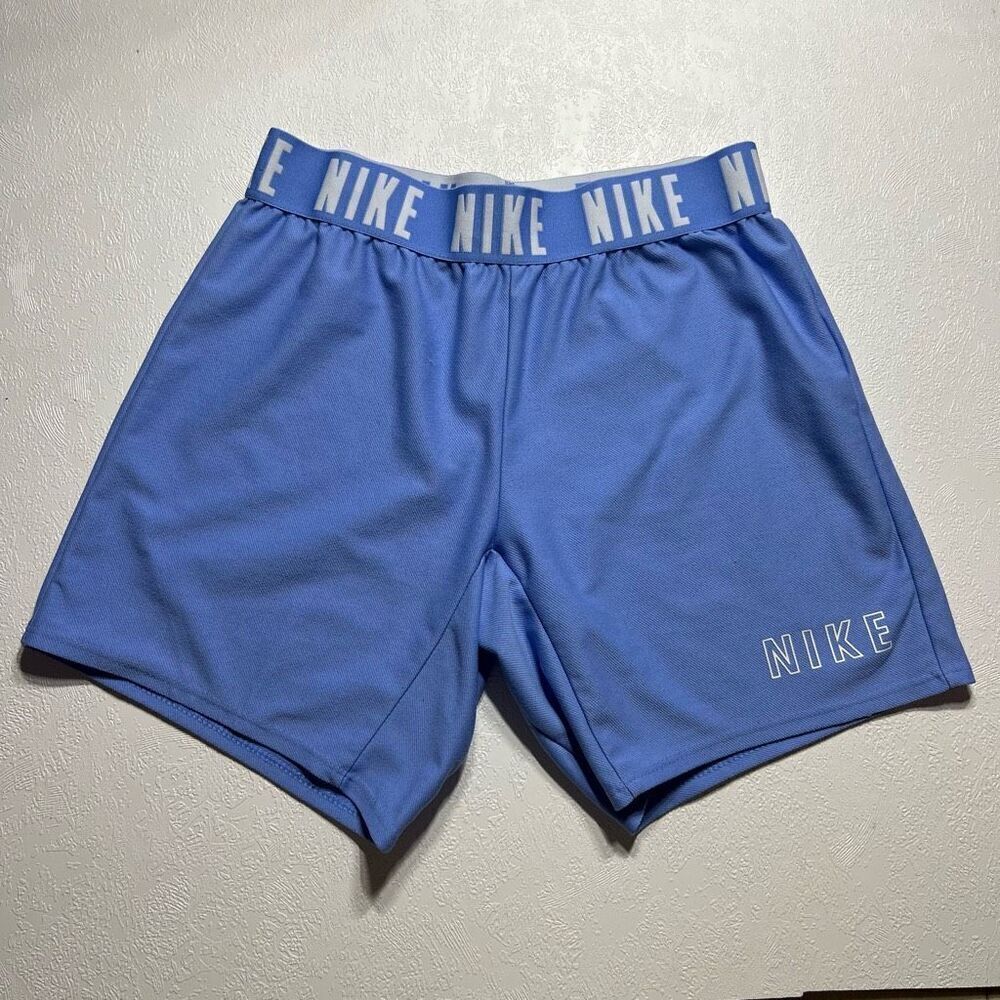 Nike Dri fit blue shorts size M